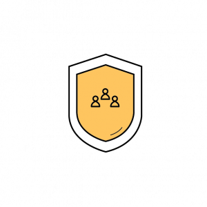 ABAIcons-04 shield with 3 people at the center